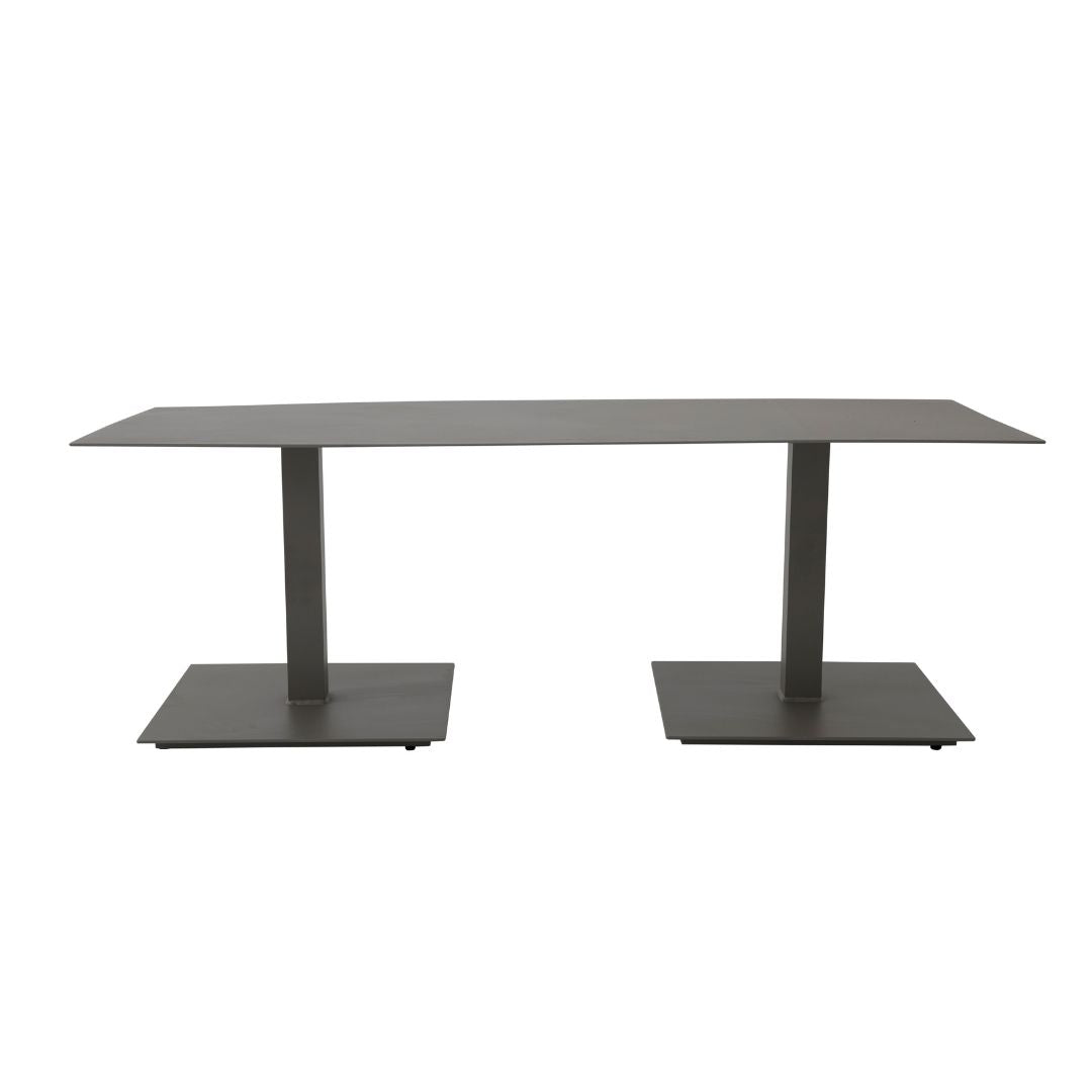 La Grand Coffee Table 100x50cm Aluminum Lead Color