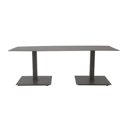 La Grand Coffee Table 100x50cm Aluminum Lead Color