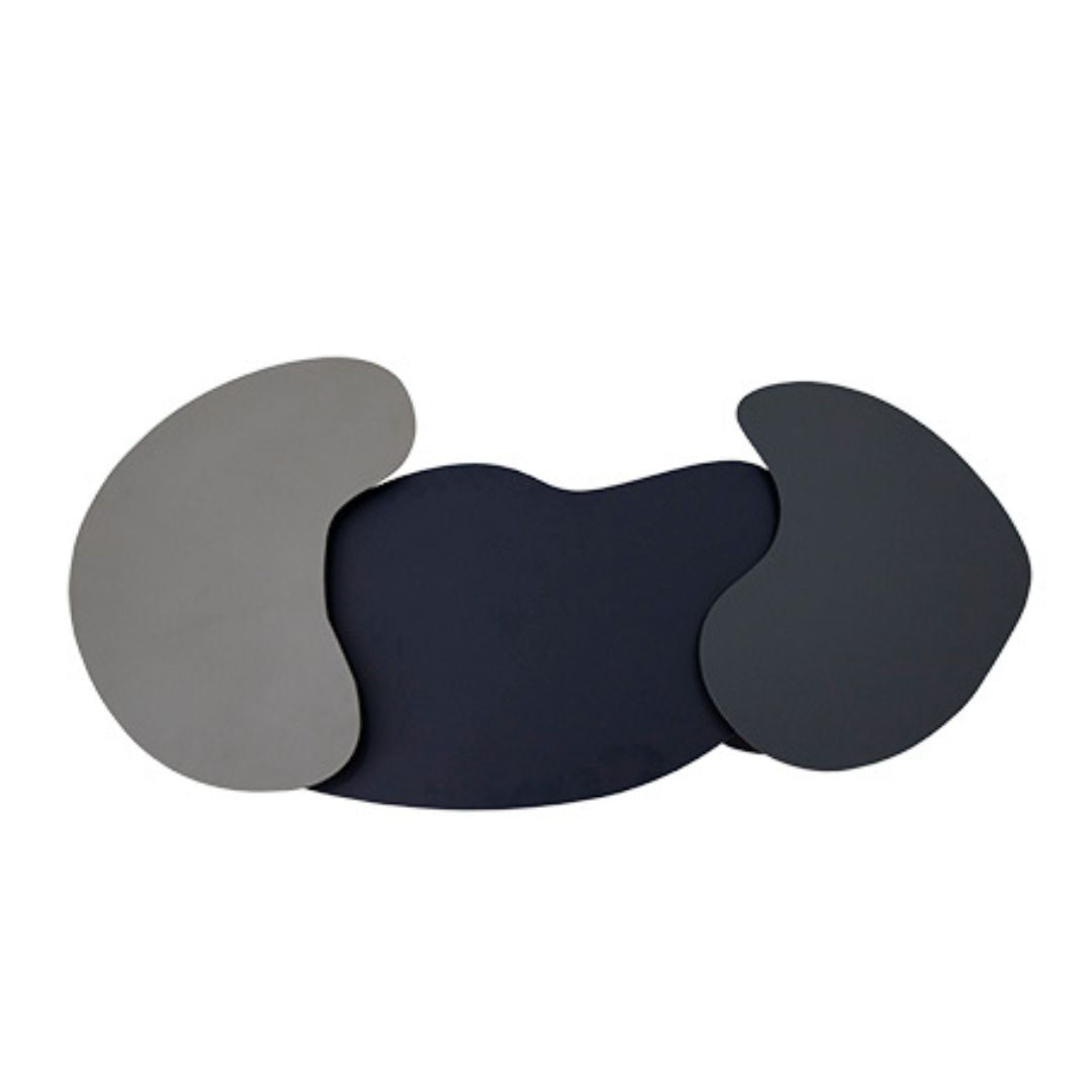 Lazio Aluminum Coffee Table Set 3 Pieces