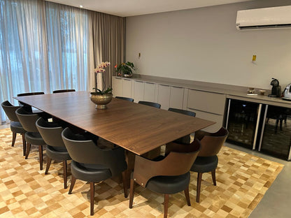 Mesa de Jantar Float Madeira Cor Nogueira 274x120cm