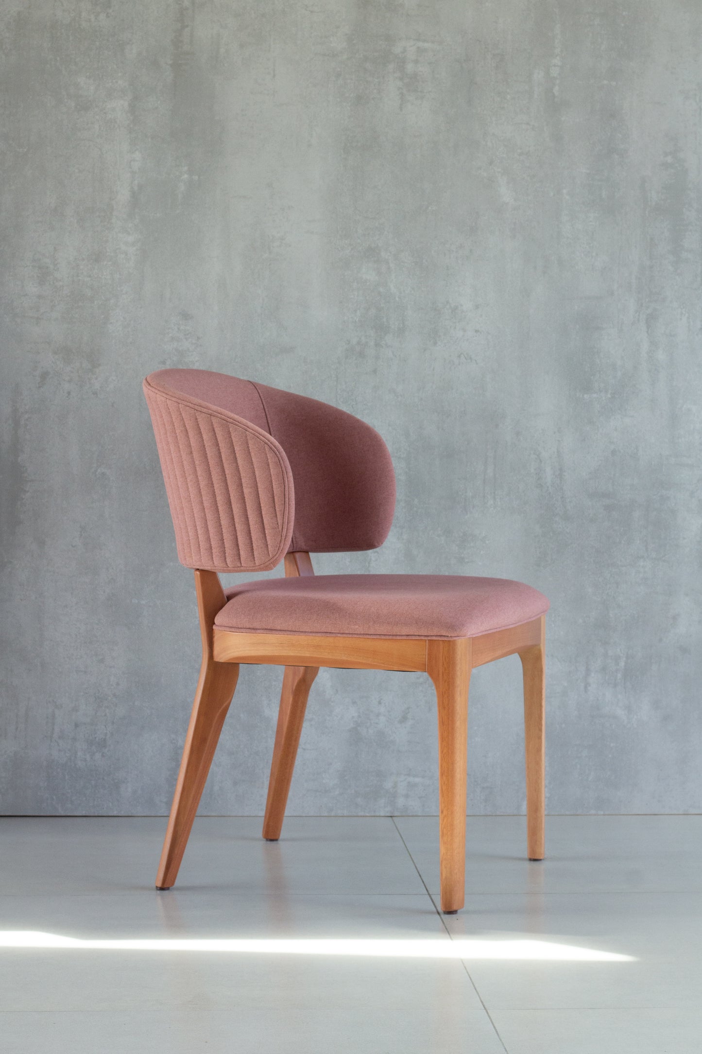 Ester Chair Wood Paint 30 Seat Upholstered Fabric BR6004