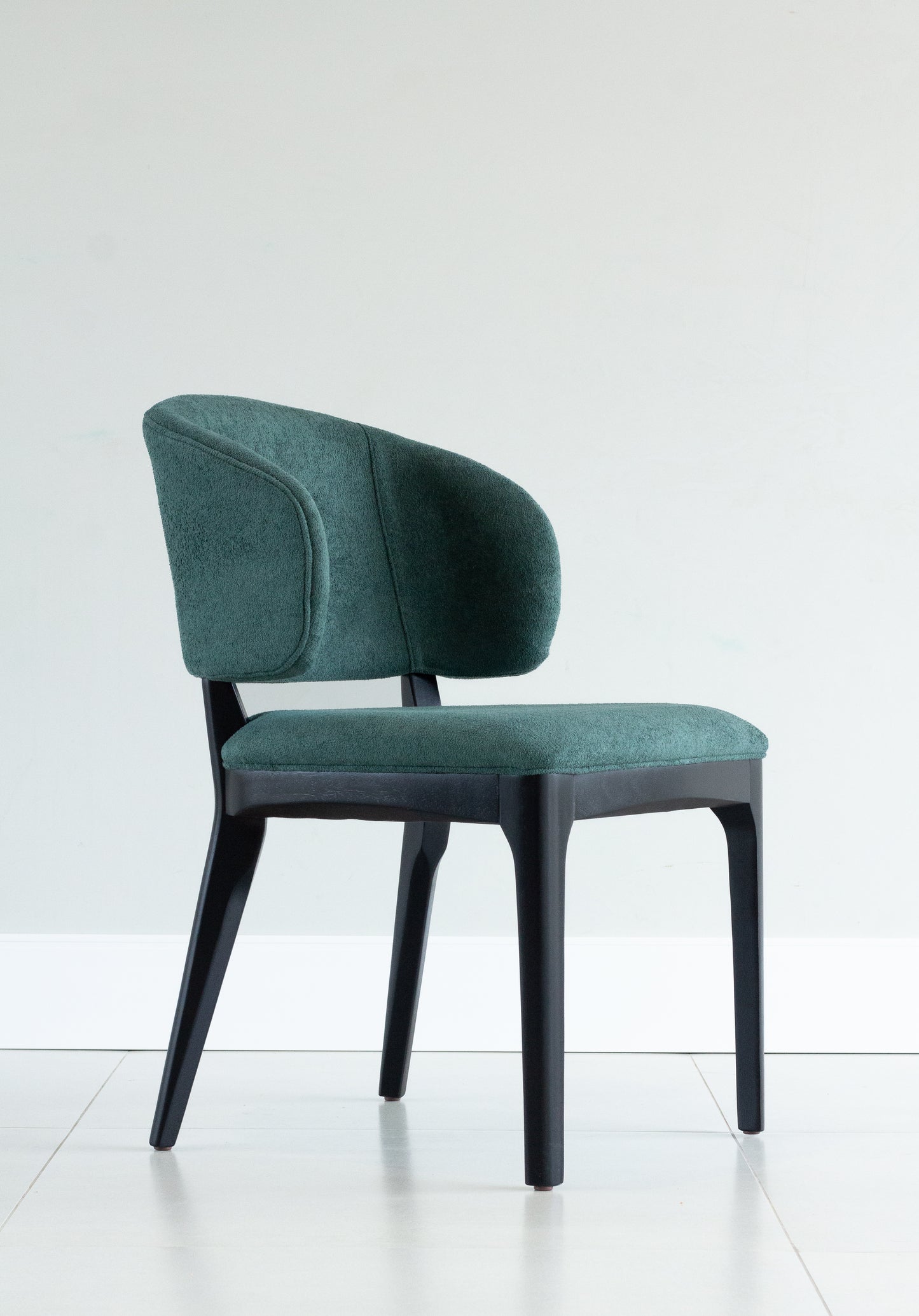 Silla para pintar en madera Ester 30 Asiento tapizado en tela BR6004