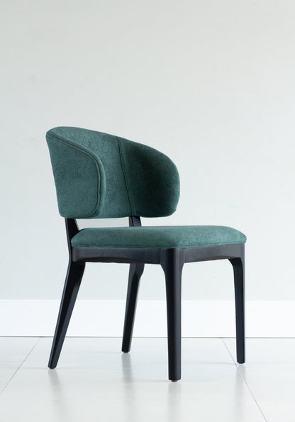 Silla para pintar en madera Ester 30 Asiento tapizado en tela BR6004