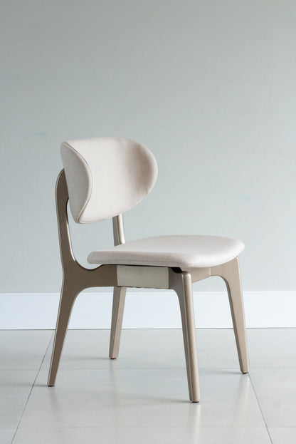 Silla de pintura de madera Elis 60 asientos tapizada en tela AB1016