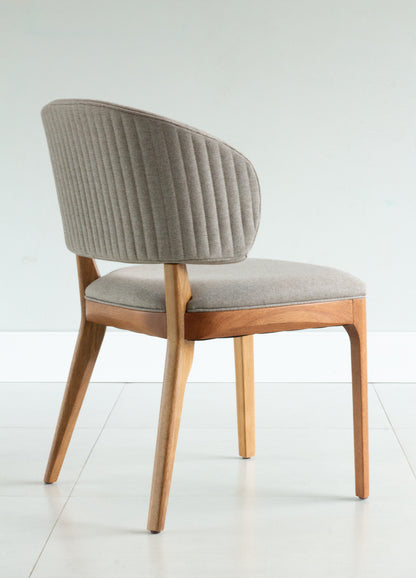 Ester Chair Wood Paint 30 Seat Upholstered Fabric BR6004