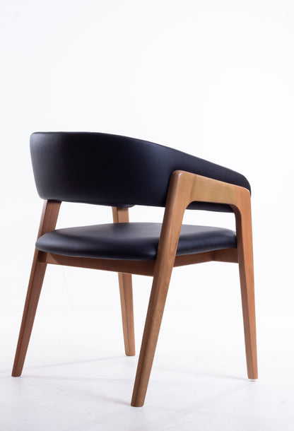 Olivia Stool Wood 20 Hexagonal Straw Backrest Upholstered Fabric Seat AQ8014