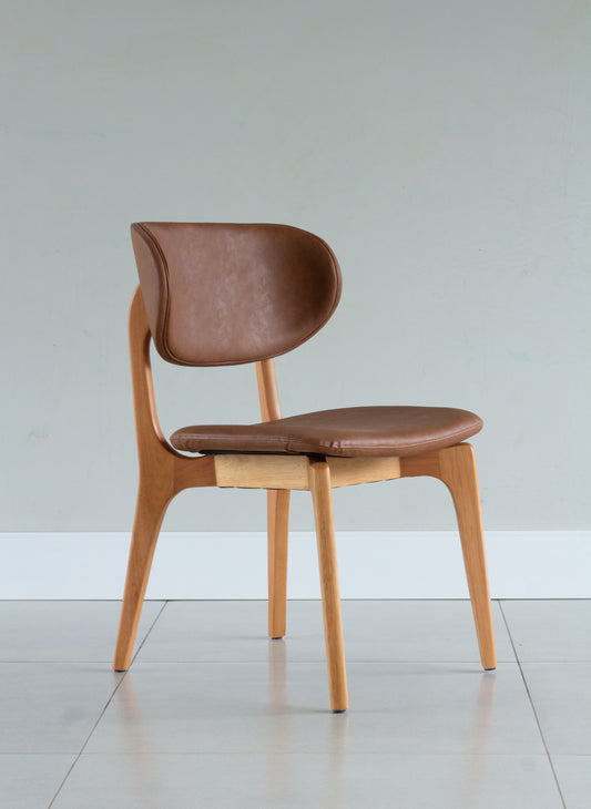 Silla de pintura de madera Elis 60 asientos tapizada en tela AB1016