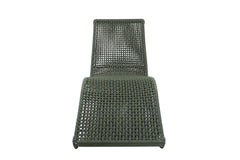 Sillón Gardenia de Aluminio con Cuerda Náutica Verde
