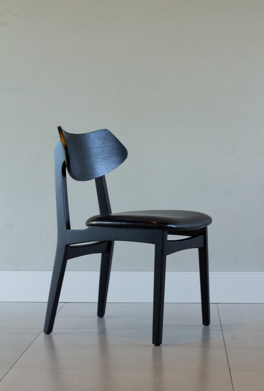 Silla Diana Madera Marrón con Respaldo y Asiento Tapizado en Tela BR6020