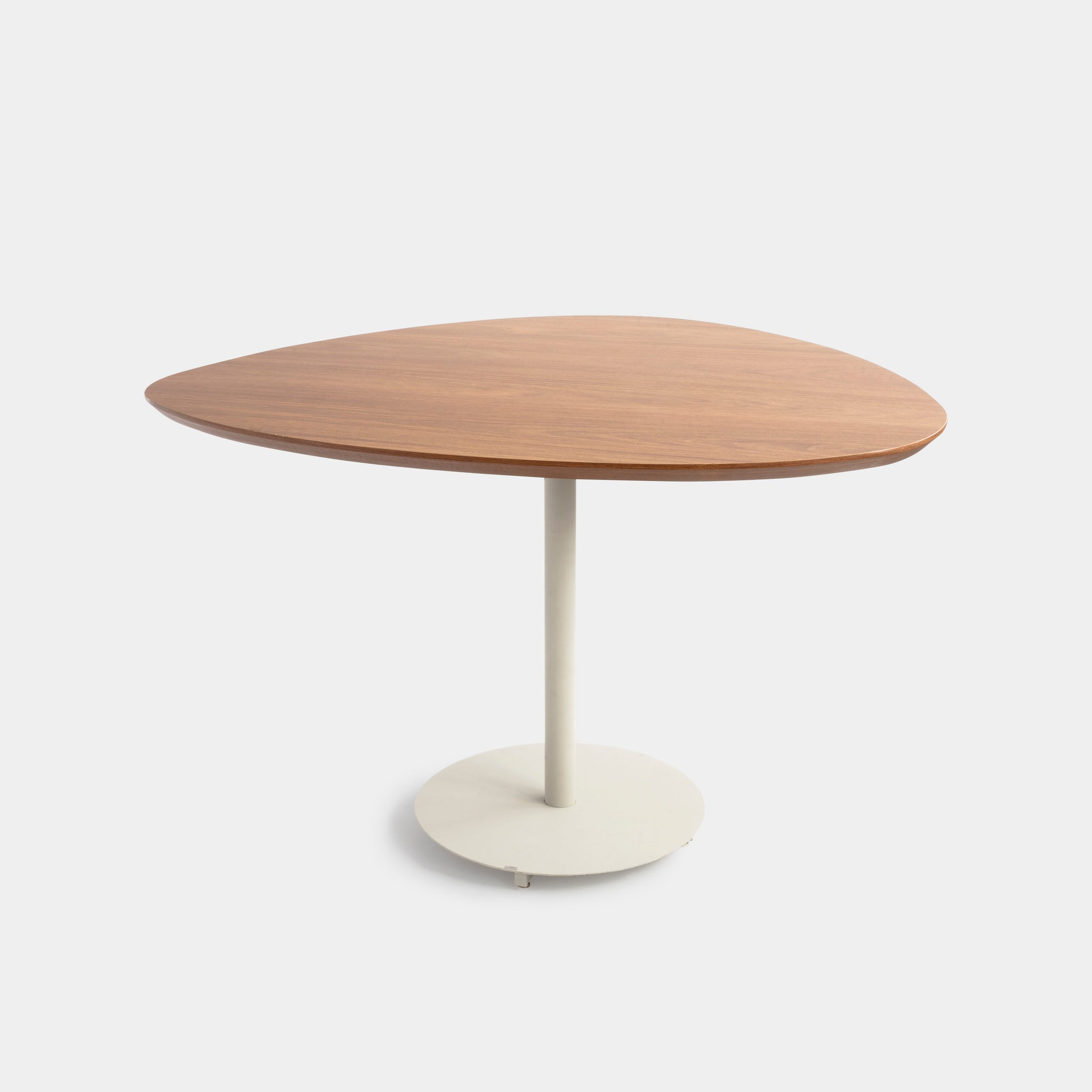 Mesa de Jantar Orgânica Laminada Cor Atlântica Alumínio Cor Porcelana ...