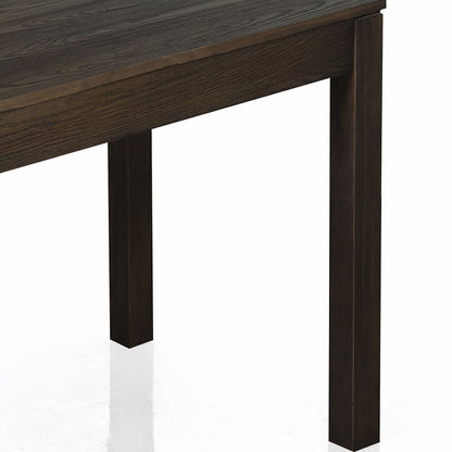 Mesa de comedor Montauk de madera maciza 160x91x75cm - 6 plazas