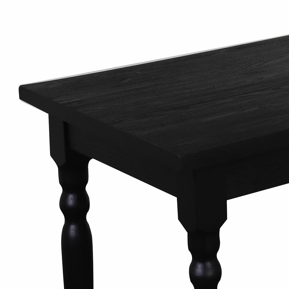 Mesa de Comedor Valerie Madera Maciza 160x91x75cm - 6 plazas