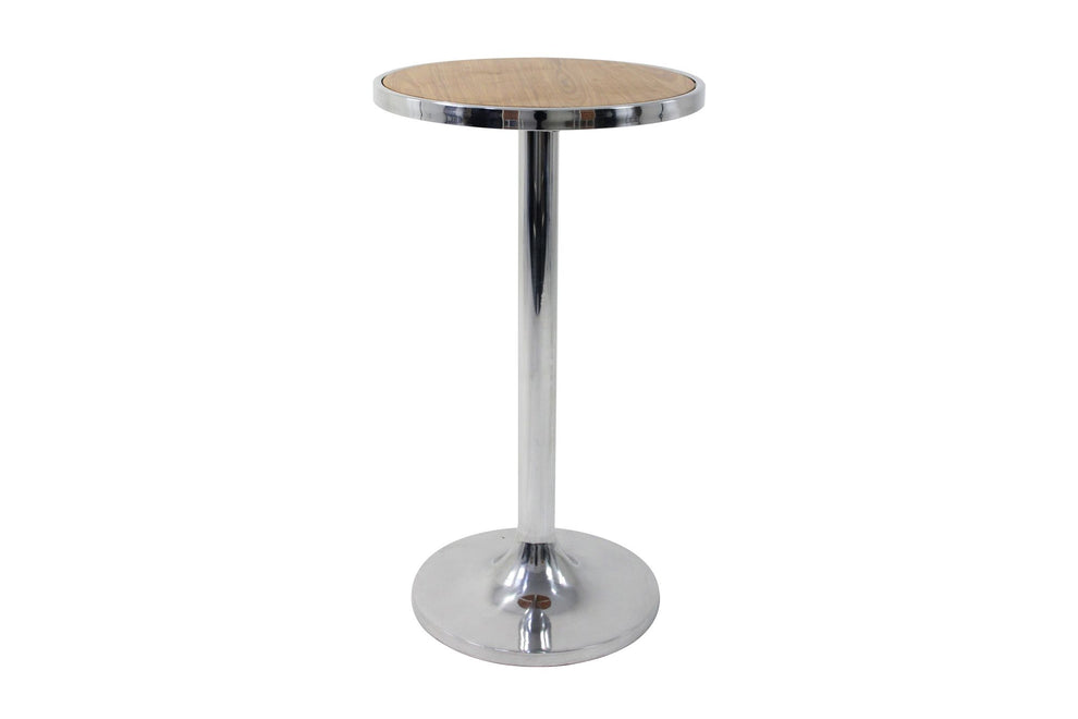 Bistrô Base Cone Santorini 60cm Madeira Freijó Alumínio Polido – Toth ...