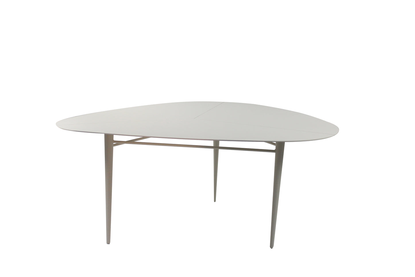 Lucci Table 170x149cm Aluminum Beige Color