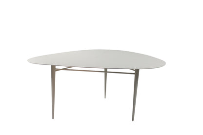 Lucci Table 170x149cm Aluminum Beige Color