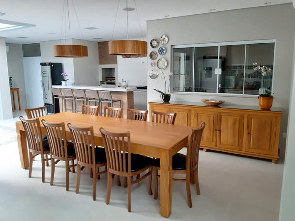 Ambiente 1 com Francesca Counter 250x90x45cm Solid Wood