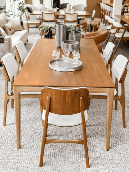 Mesa de Comedor Belize 180x90cm Madera - 8 Plazas