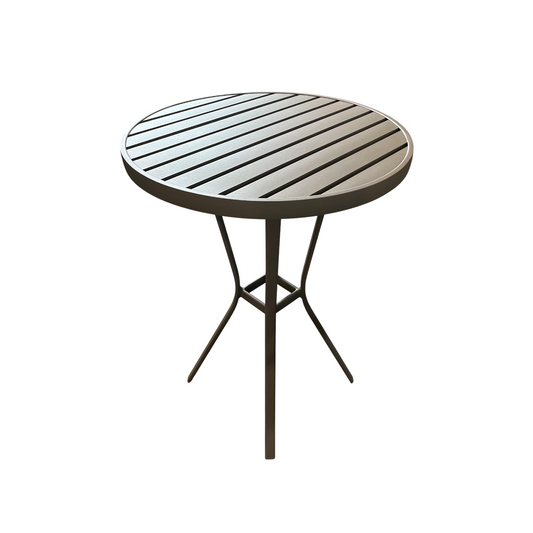 Mesa Bistrô Redondo Star 60cm Alumínio cor Fendi