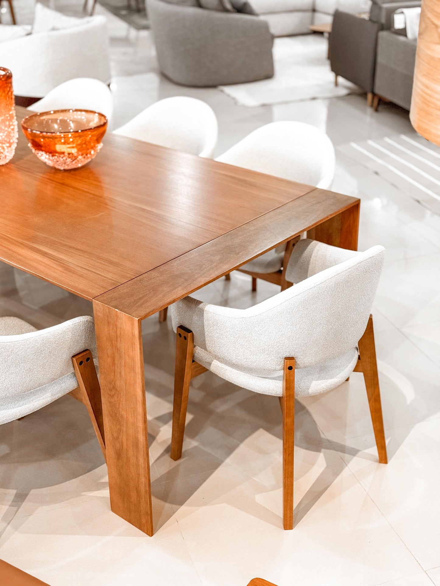 Mesa de Jantar Catania Madeira Cor Jequitibá BN 280x120cm