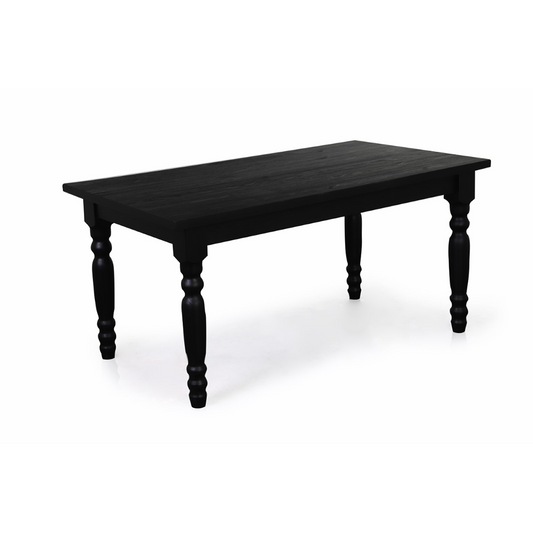 Mesa de Comedor Valerie Madera Maciza 160x91x75cm - 6 plazas