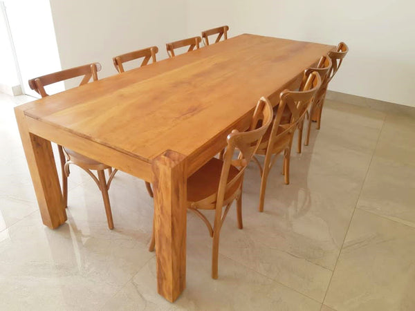 Ambiente 4 com Jacqueline Dining Table 160x100cm Solid Wood - 6 Seats