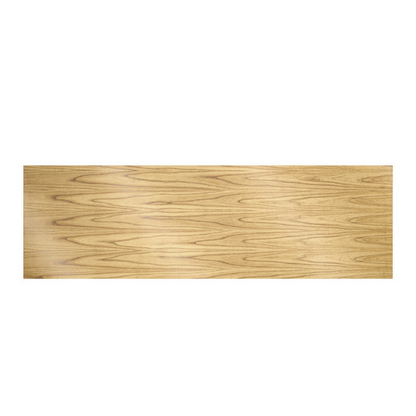 Mesa auxiliar Sardinia Madera marrón y acero al carbono color plomo