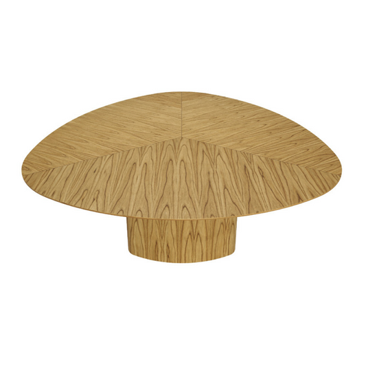 Find Dining Table with Solid Tauari Wood Base and Glass Top 180x90x77cm