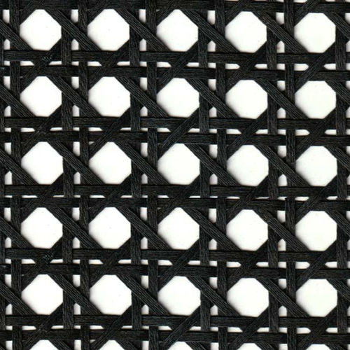 Palha Sextavada Preta