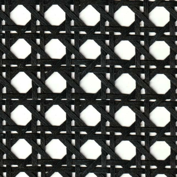 Palha Sextavada Preta