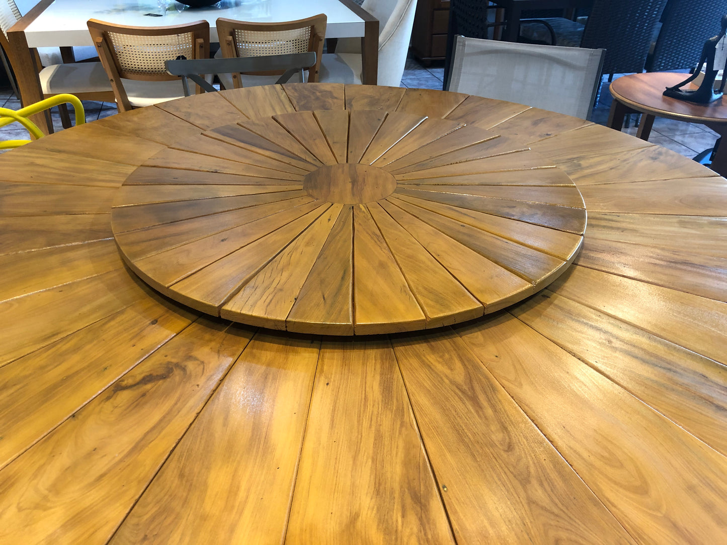 60cm Solid Wood Turntable