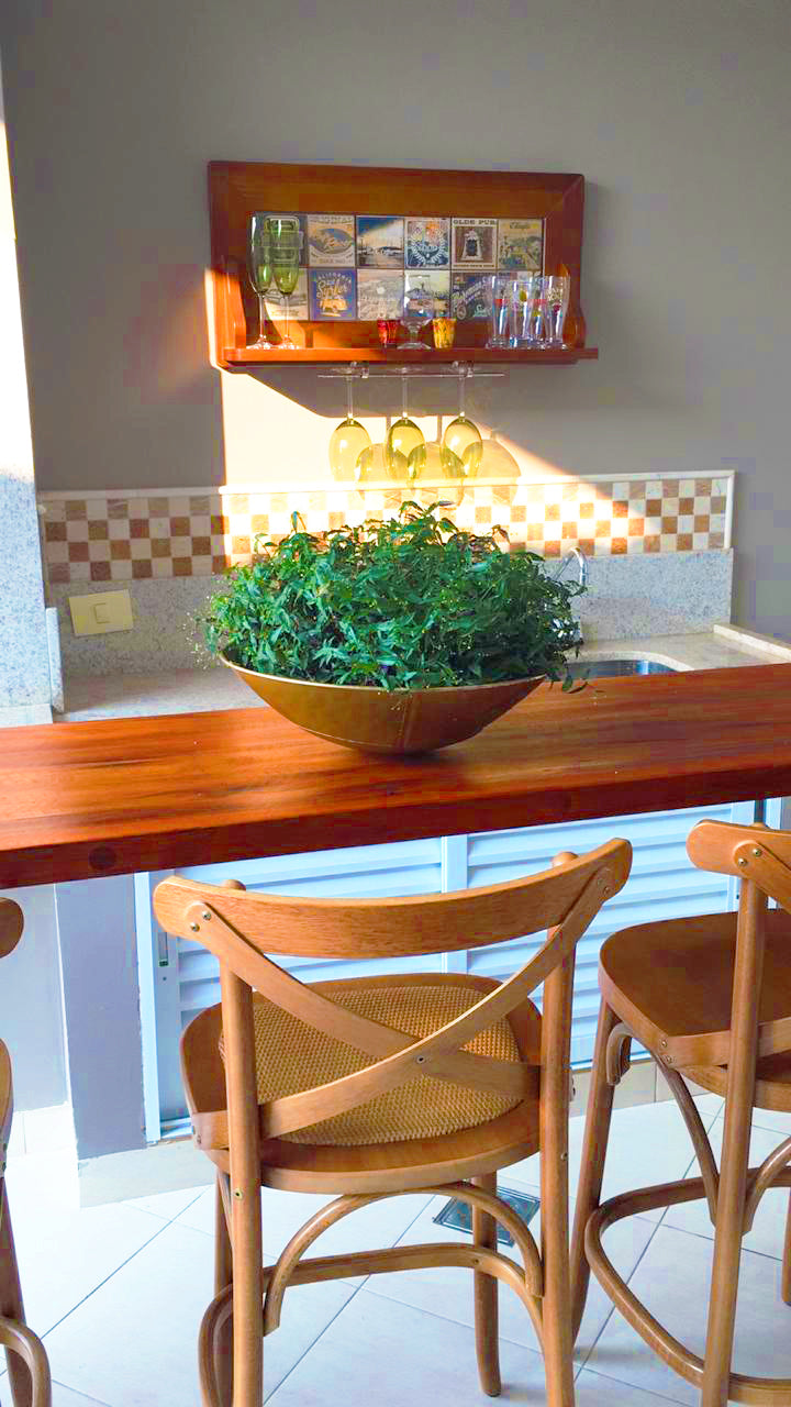 Bancada Flávia 160x50cm Madeira Maciça