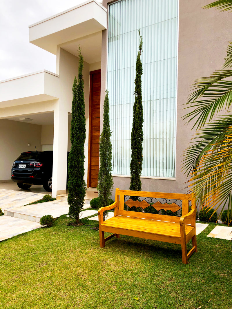 Batman Iron and Solid Wood Bench Set