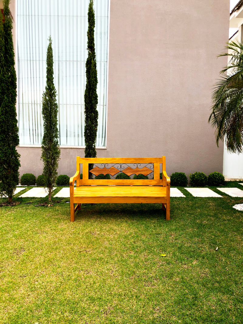 Batman Iron and Solid Wood Bench Set