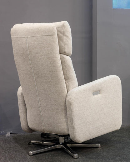 Sillón Eléctrico Mayorca con Respaldo y Asiento Tapizado en Tela E-1039