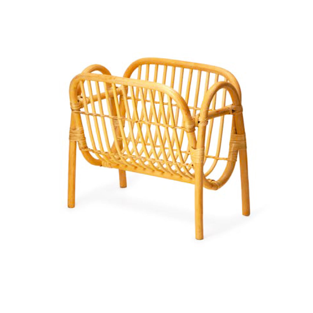 Revisteiro em Rattan 41x45x28cm