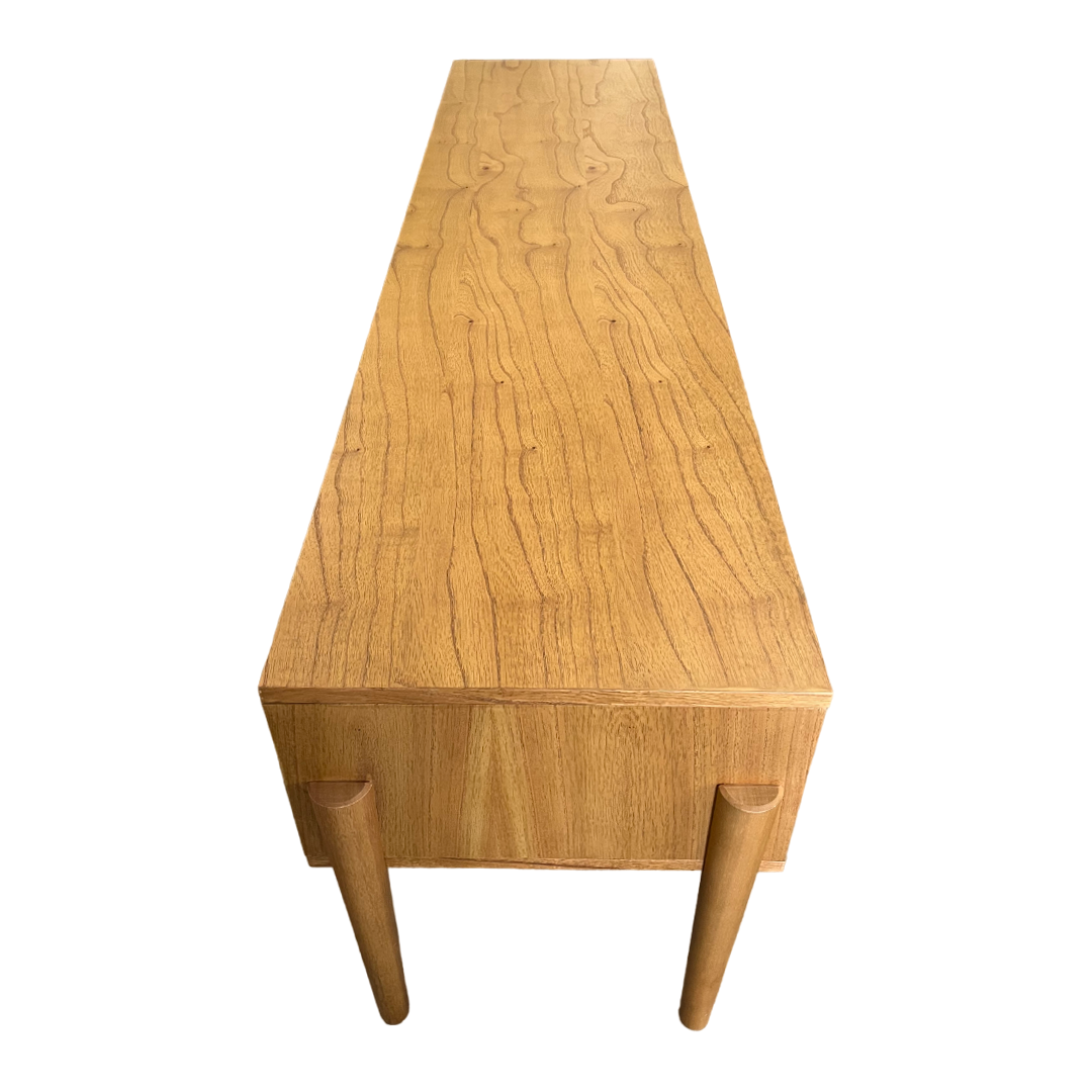 Rack Madrid 170x40x79cm Madeira Maciça Cor Mel