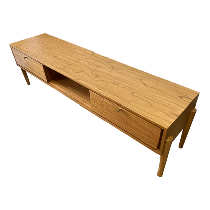 Rack Madrid 170x40x79cm Madeira Maciça Cor Mel