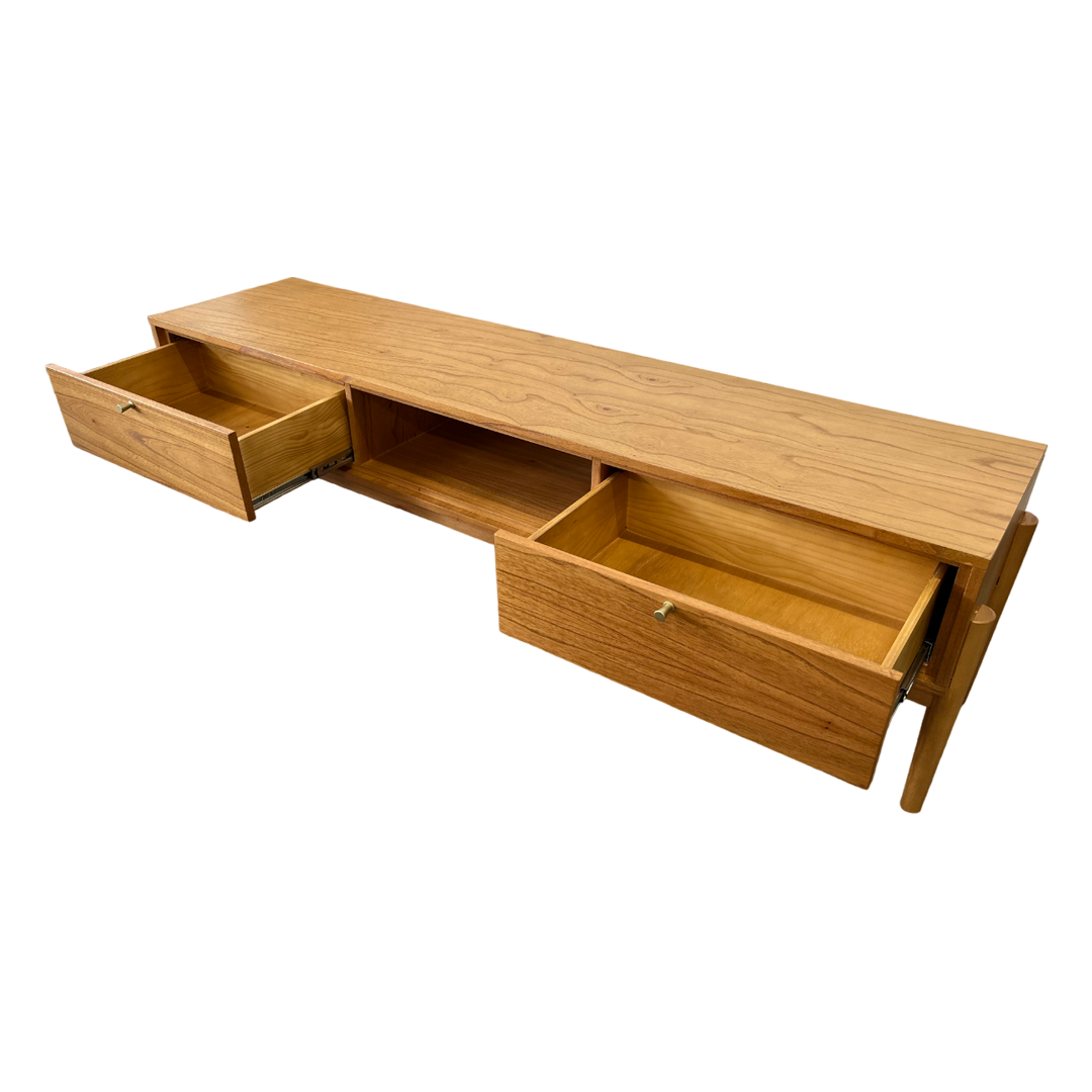 Rack Madrid 170x40x79cm Madeira Maciça Cor Mel