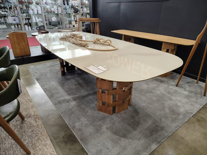 Mesa de Jantar Renna Madeira Jequitibá 240x120cm