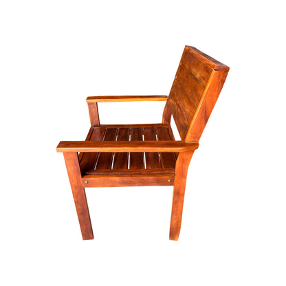 Senac Solid Wood Armchair Chair