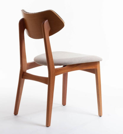Diana Chair Natural Wood Backrest Wood/Upholstered Seat Upholstered Fabric BR6000