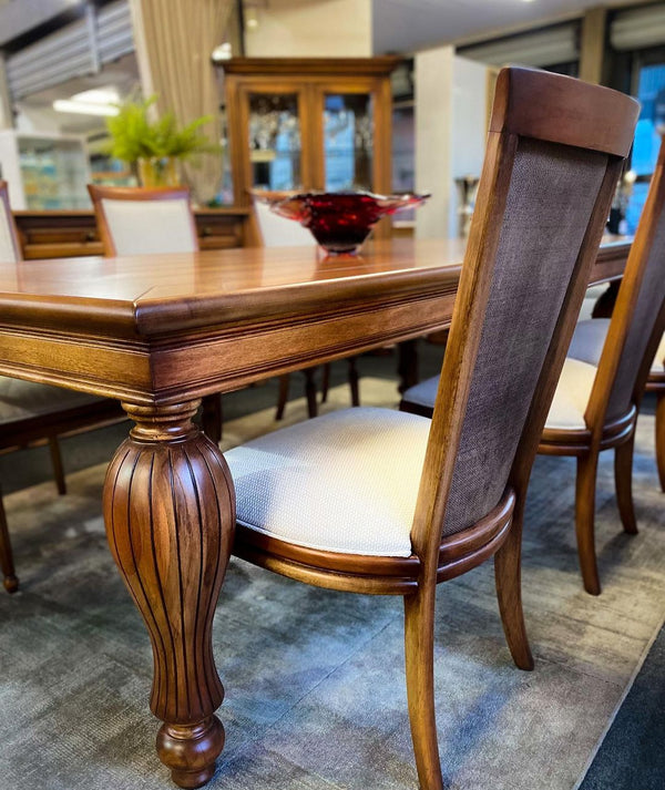 Ambiente 2 com Mesa de Comedor Beirut Madera Envejecida 200x110cm - 8 Plazas