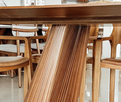 Mesa de Comedor Brescia Madera 220x110cm - 8 Plazas