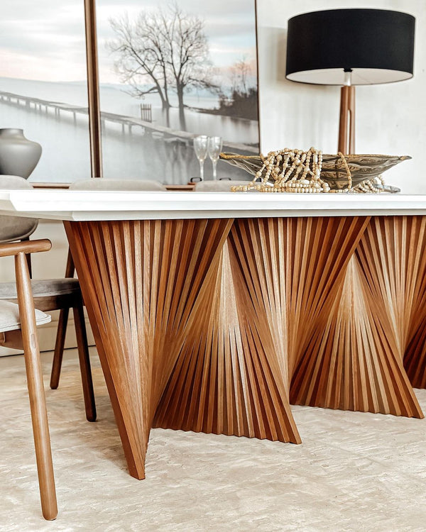 Ambiente 2 com Gran Vitara Dining Table 300x120cm Wood - 10 Seats