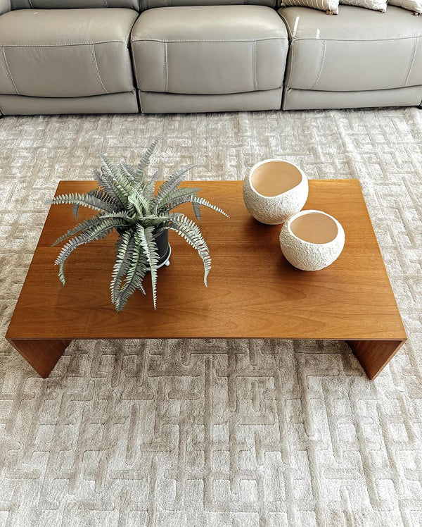 Ambiente 1 com Mesa de Centro Float 120x70cm Madeira
