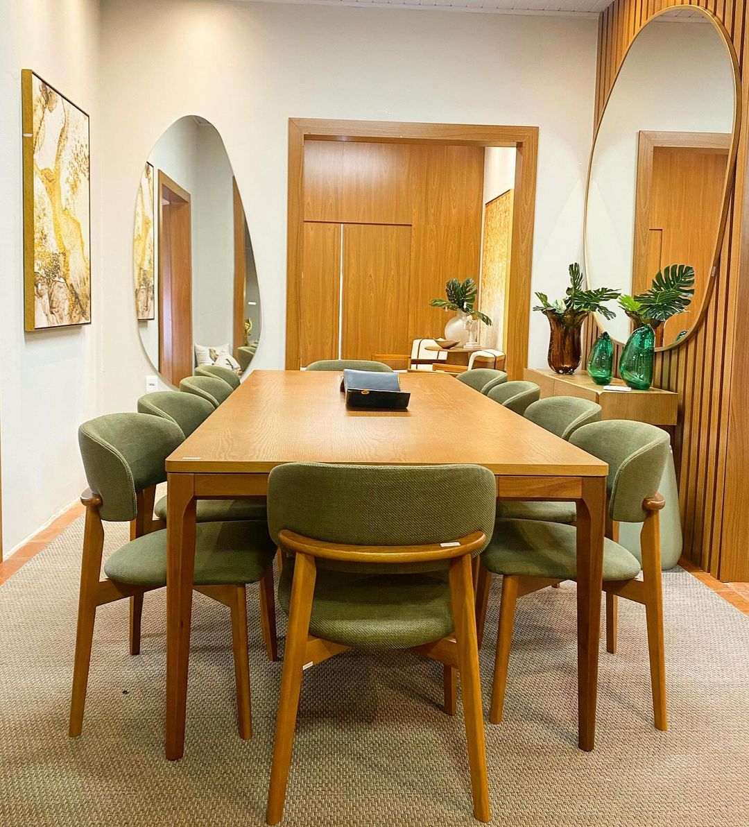 Monic Chair Almond Wood Backrest and Seat Upholstered in Braque Fabric 578