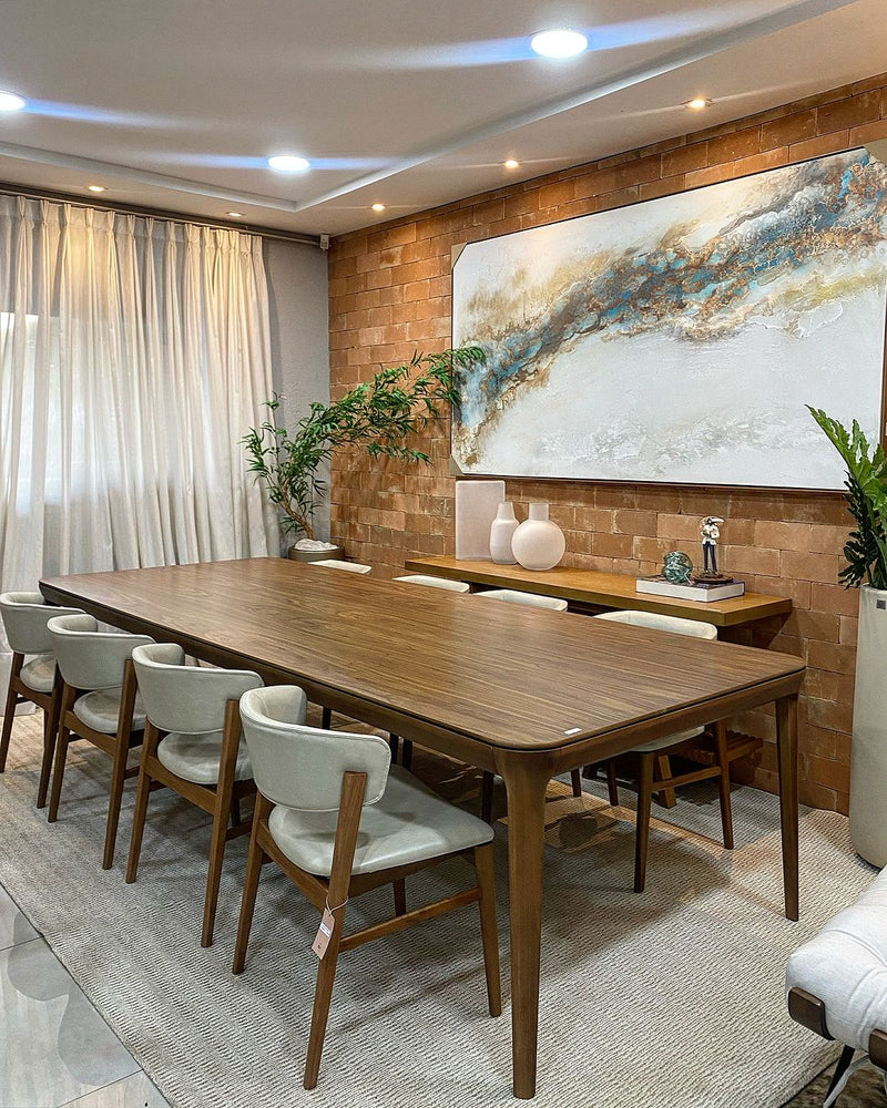 Sala de Jantarcontemporâneo—Projeto Cadeira Dior— Toth Móveis