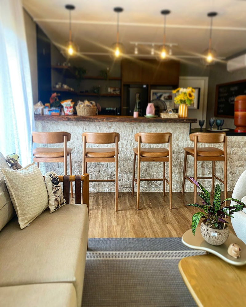 Área Gourmetcontemporâneo—Projeto Banqueta Dior— Toth Móveis