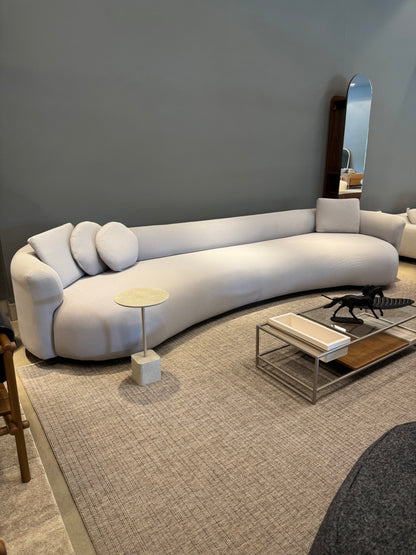 Sofá LV 067 320cm Estofado Tecido Platinum 14033