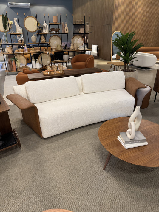 Sillón Melissa Tapizado Lino Zafiro AA344
